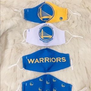 4 Golden State Warriors Adjustable Masks 🏀🔥🏀🔥